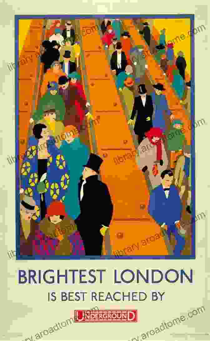 A 1930s London Underground Poster By Paul Nash, Featuring A Surreal And Evocative Interpretation Of The City. 50 Great Rail Posters