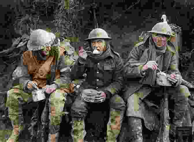 A British Soldier Eating Rations During World War I Battlefield Rations: The Food Given To The British Soldier For Marching And Fighting 1900 2024