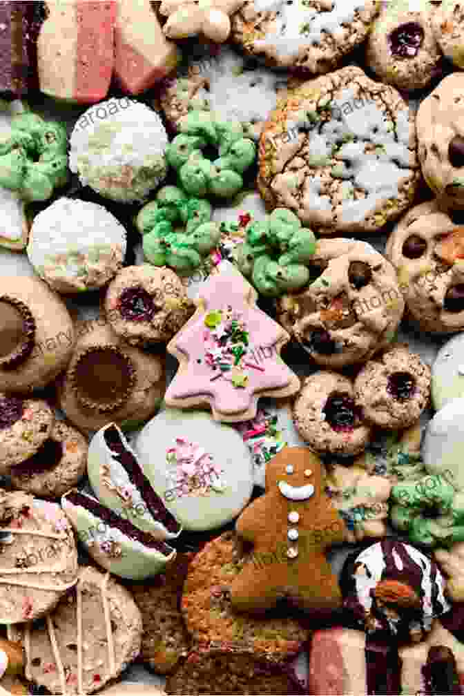 A Delightful Assortment Of Holiday Treats, Including Gingerbread Cookies, Shortbread Biscuits, And A Steaming Cup Of Mulled Cider, Promising Sweet Indulgence. St Patrick S Day Cookies: Many Delicious Recipes For Holiday: Cookies Recipes