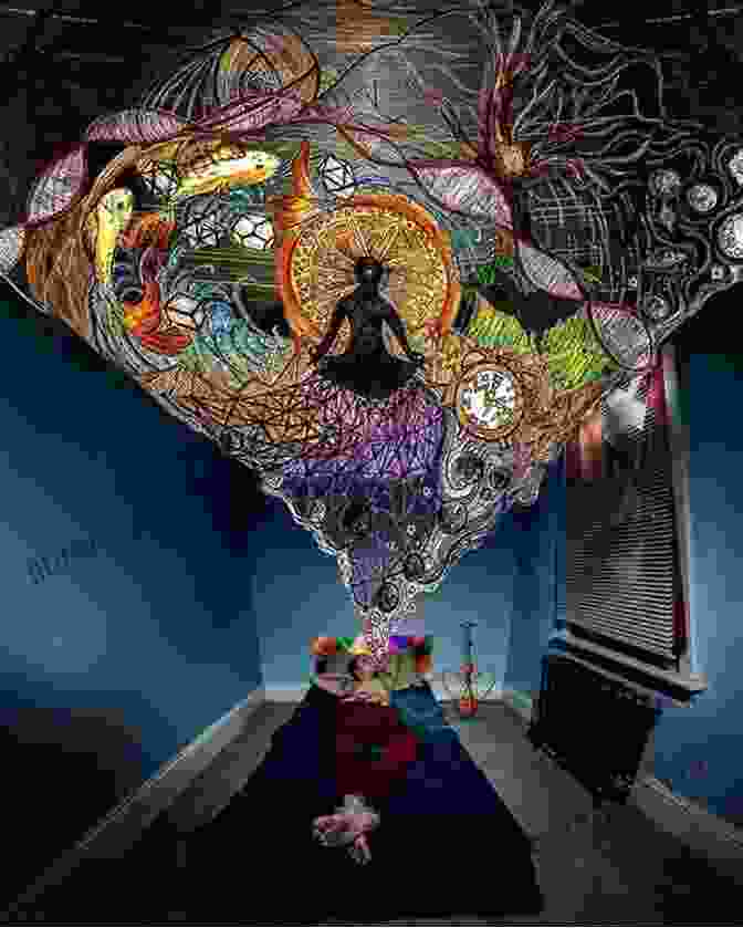 A Depiction Of A Person Entering The Realm Of The Waking Dream, Surrounded By Swirling Colors And Ethereal Images Exploration Of Subconscious Affectivity By The Method Of The Waking Dream: Sublimation And Psychological Acquisitions