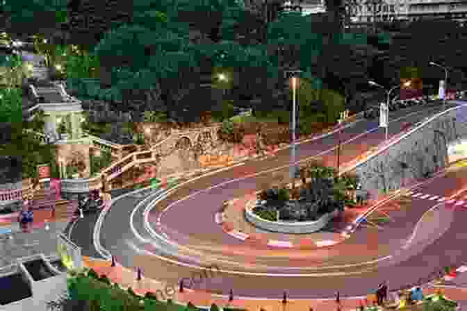 A Formula 1 Car Racing Through The Streets Of Monaco At Night The Life Monaco Grand Prix