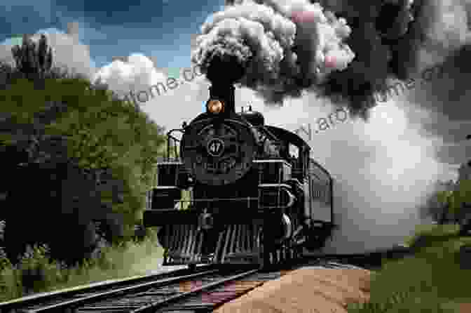 A Grand Steam Locomotive Billowing Smoke As It Chugs Along A Railway Track English Railways Trains: Random Snapshots