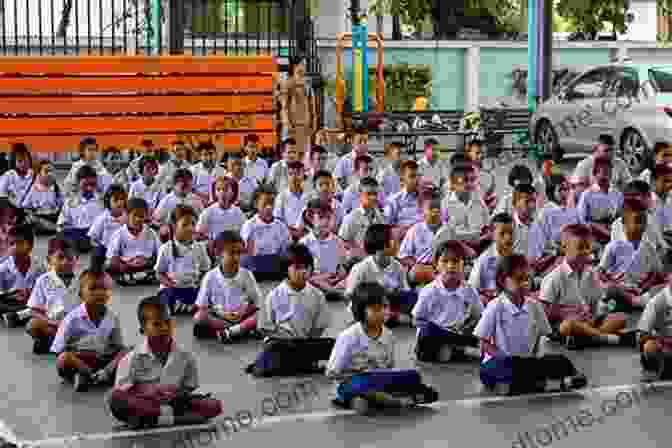 A Group Of Enthusiastic Thai Students Learning English I Am Farang: Adventures Of A Peace Corps Volunteer In Thailand