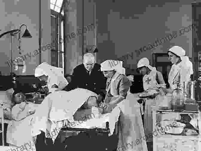 A Group Of Women Tending To Wounded Soldiers In A Makeshift Field Hospital. Victory In Europe: Rare Photographs From Wartime Archives (Images Of War)