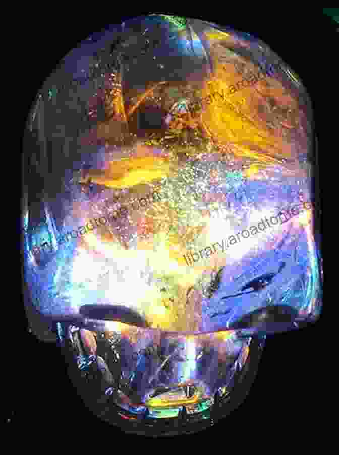 A Person Holding A Crystal Skull, Experiencing A Profound Connection The Crystal Skull Messenger