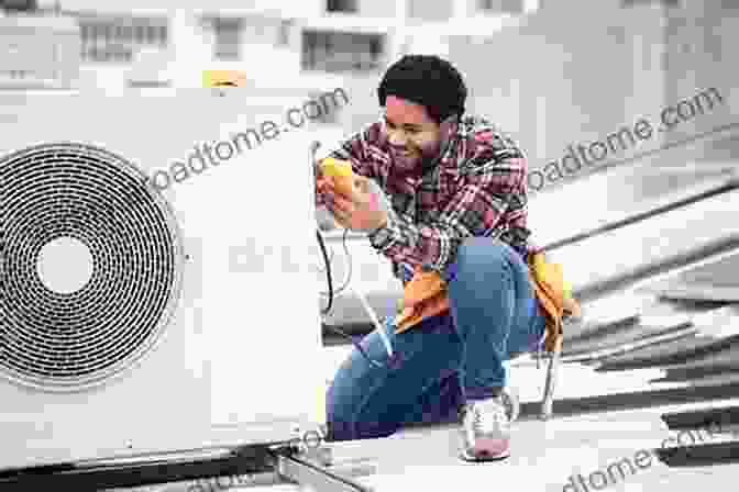 A Person Inspecting The Electrical Connections Of An Air Conditioner AIR CONDITIONER MAINTENANCE: Step By Step Guide To Air Conditioner Maintenance