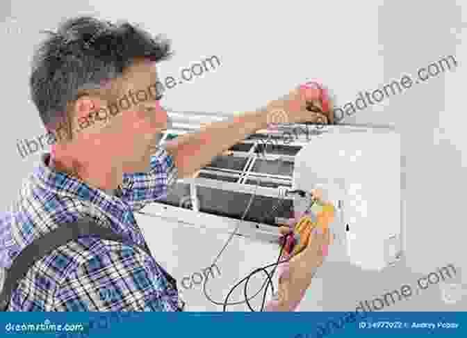 A Person Testing An Air Conditioner AIR CONDITIONER MAINTENANCE: Step By Step Guide To Air Conditioner Maintenance