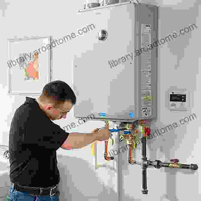 A Plumber Installing A New Water Heater Learn Plumbing Skills (Illustrated)