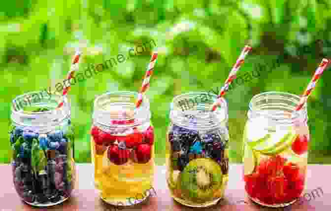 A Refreshing Glass Of Infused Water, Infused With The Flavors Of Fresh Fruit And Herbs The Ultimate Juices Healthy Smoothies Encyclopedia: Your Important Overview To Healthy And Balanced As Well As Tasty Beverages