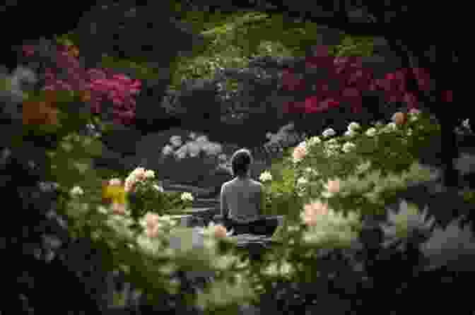 A Serene Photograph Of A Person Meditating In Nature, Surrounded By Blooming Flowers, Symbolizing The Transformative Power Of Gratitude Made In Reality