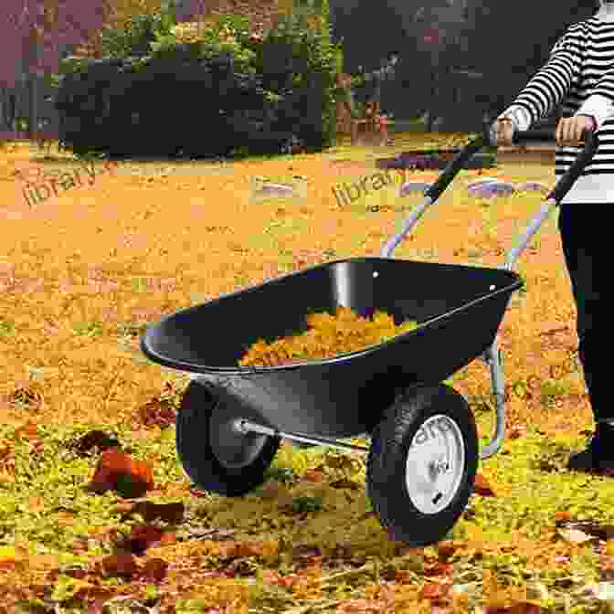 A Sturdy Wheelbarrow Loaded With Soil Garden Carpentry Span Roof Greenhouse Toolshed Wheelbarrow Gates Garden Lights Summer House Shelter Etc