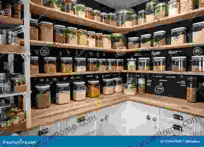 A Well Organized Pantry With Labeled Containers For Easy Ingredient Access The Ultimate Low Carb Cookbook: Prepare Delicious And Healthy Food Quickly