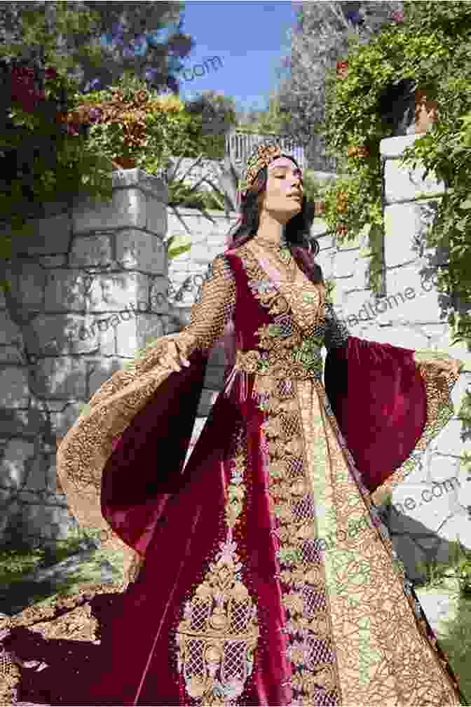 A Woman Wearing An Ottoman Dress With Intricate Embroidery Ottoman Dress And Design In The West: A Visual History Of Cultural Exchange