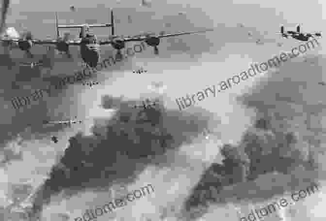 An Aerial Battle Over The Mediterranean Sea During World War II, With Planes Engaged In Combat. Combat Over The Mediterranean: The RAF In Action Against The Germans And ItaliansThrough Rare Archive Photographs (Air War Archive)