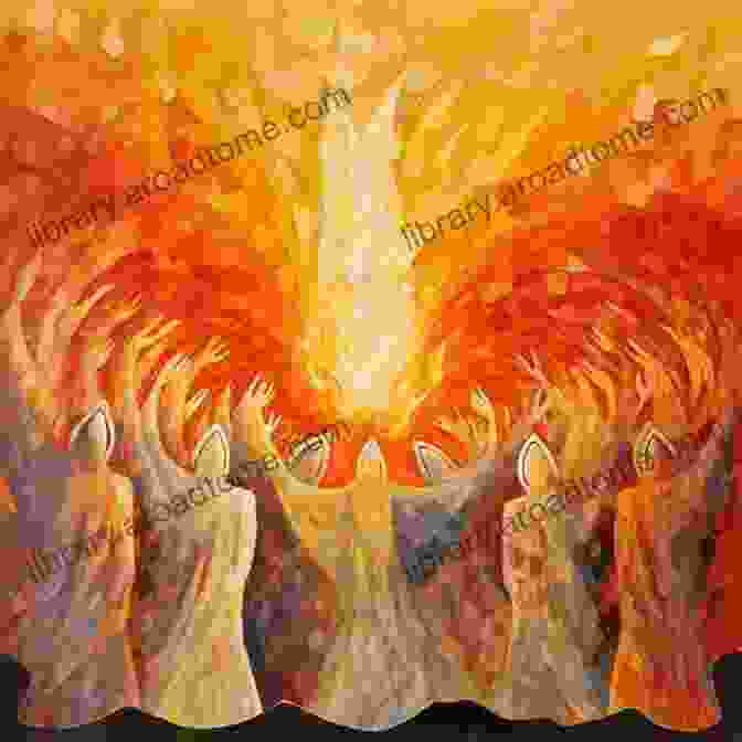 An Image Depicting The Outpouring Of The Holy Spirit On Pentecost, With Vibrant Tongues Of Fire Descending Upon The Disciples The Shabuah Experience: Pentecost Reconsidered