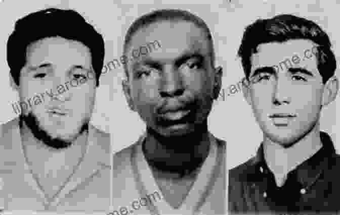 Black And White Photo Of James Chaney, Andrew Goodman, And Michael Schwerner, Smiling And Wearing Suits. The Parchman Ordeal: 1965 Natchez Civil Rights Injustice (True Crime)