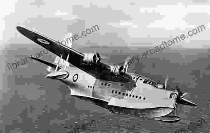 Black And White Photograph Of A Short Sunderland Flying Over Water Supermarine Southampton: The Flying Boat That Made R J Mitchell