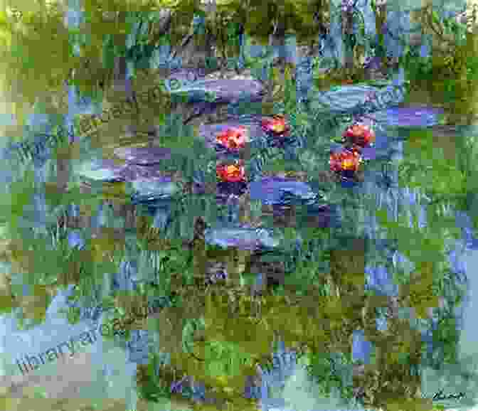 Claude Monet, French Painter, In His Garden Painting Water Lilies Painters Talk About Painting