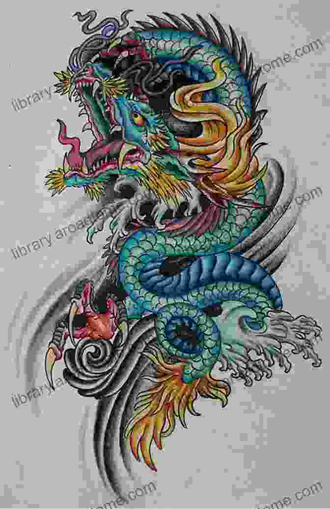 Cover Of The Book 'Hand Done Tattoo Flash Dragons' Featuring A Hand Drawn Dragon Tattoo Design Hand Done Tattoo Flash:Dragons 2