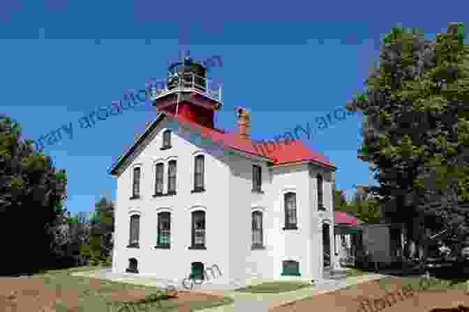 Grand Traverse Lighthouse Under An Ominous Sky Michigan S Haunted Lighthouses (Haunted America)