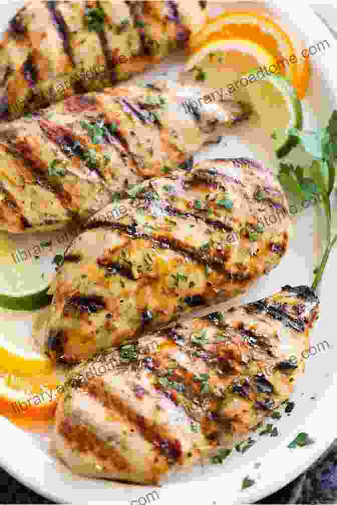 Grilled Chicken With Flavorful Marinade And Grill Marks Delicious Grilling Recipes: Grilling Recipes Cookbook For Beginners: Traeger Grill Recipes