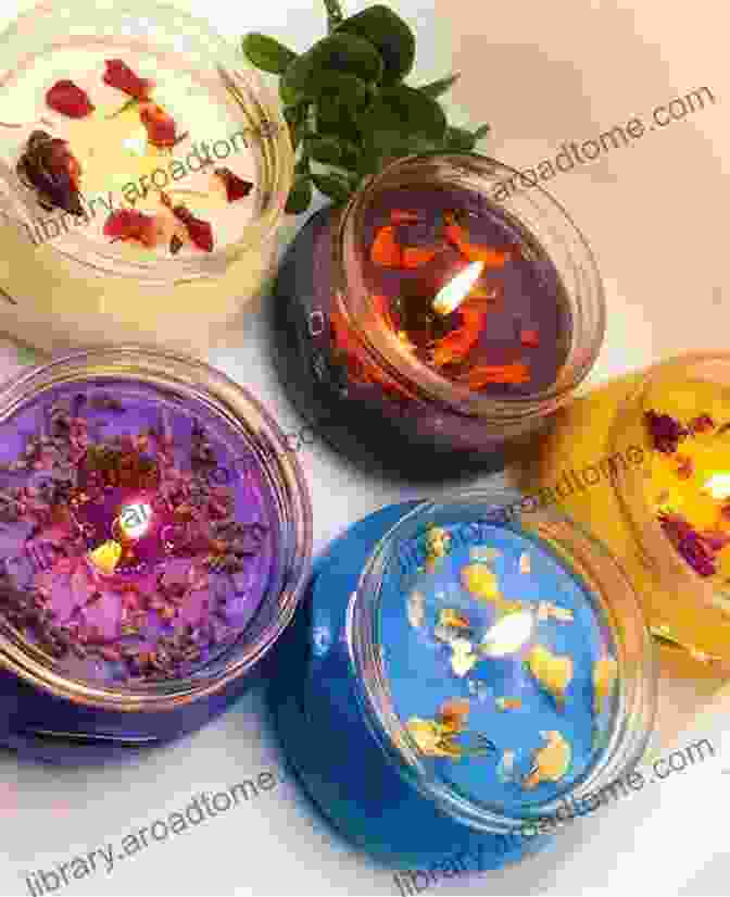 Group Of Beautifully Crafted Candles CANDLE MAKING FOR BEGINNERS: The Ultimate Guide To Making Scented Candles With Modern Techniques