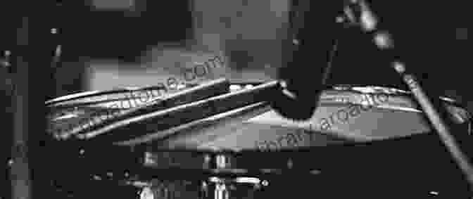 Image Of A Drummer's Hands Playing Ghost Notes On A Drum Set. Funky Primer For The Rock Drummer