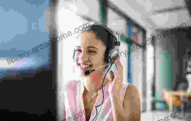 Image Of Customer Support Agent Assisting A Smiling Customer Tips To Improve Your Customer Service Skills: Customer Focused Service Ensure Your Business Success: The Future Of Your Business