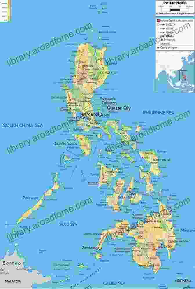 Map Of The Philippines The Republic Of The Philippines And U S Interests