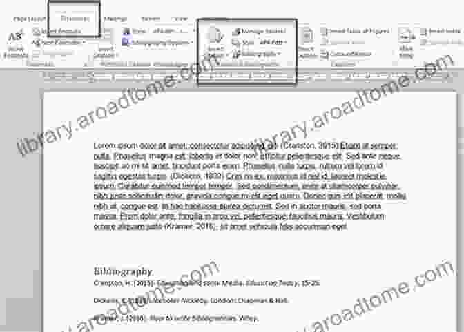 Microsoft Word 2024 Reference Manager Using Microsoft Word 2024 For Academic Papers