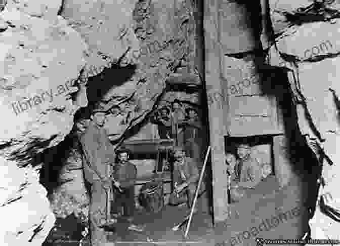 Miners Working In A Utah Mine History Of Utah 1540 1886