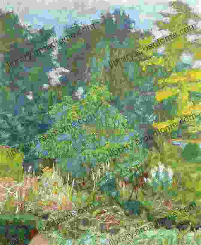 Pierre Bonnard, Landscape Near Vernon (Paysage Près De Vernon),1910, Albright Knox Art Gallery, Buffalo 212 Color Paitings Of Pierre Bonnard