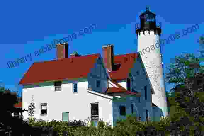 Point Iroquois Lighthouse Amidst A Raging Storm Michigan S Haunted Lighthouses (Haunted America)