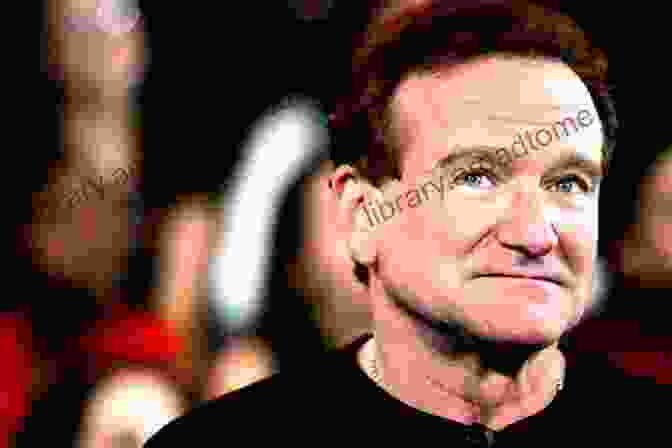 Robin Williams Looking Pensive PEOPLE Robin Williams