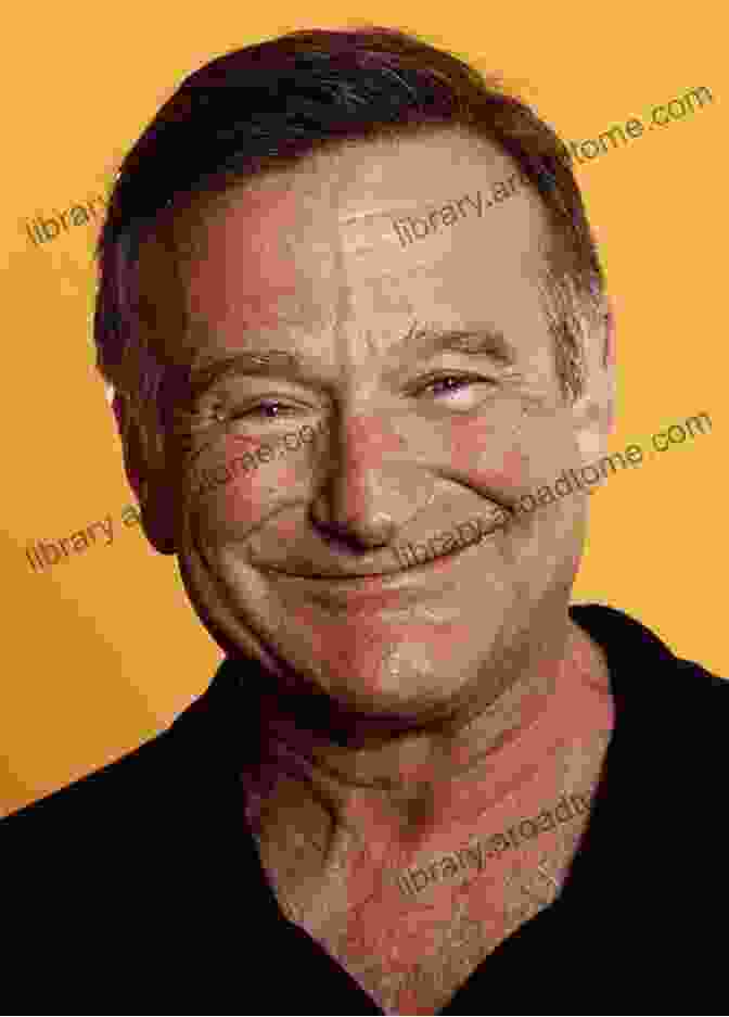 Robin Williams Smiling And Looking Mischievous PEOPLE Robin Williams