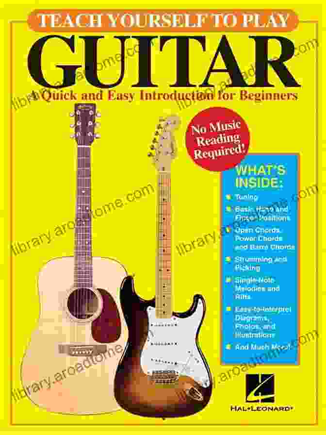 Teach Yourself To Play Guitar Easy For Beginners Book Cover Learn Guitar For Beginners: Teach Yourself To Play Guitar Easy For Beginners