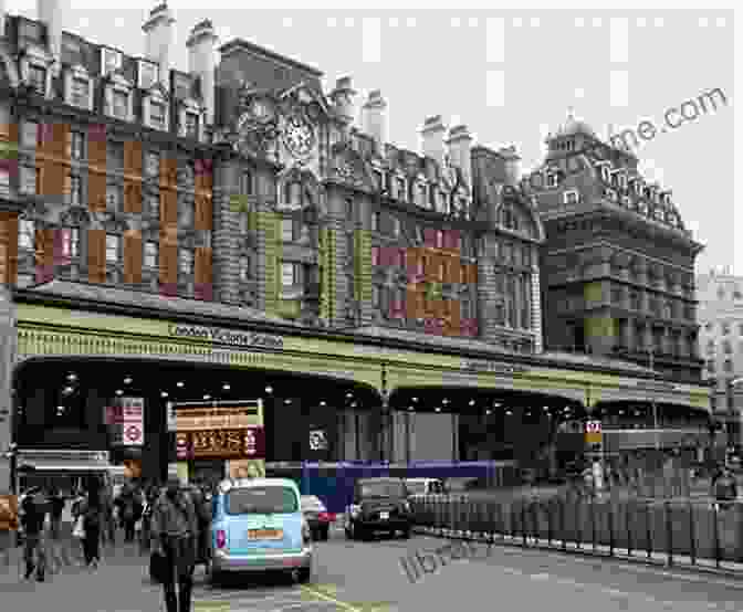 The Grand Facade Of A Victorian Era Railway Station English Railways Trains: Random Snapshots