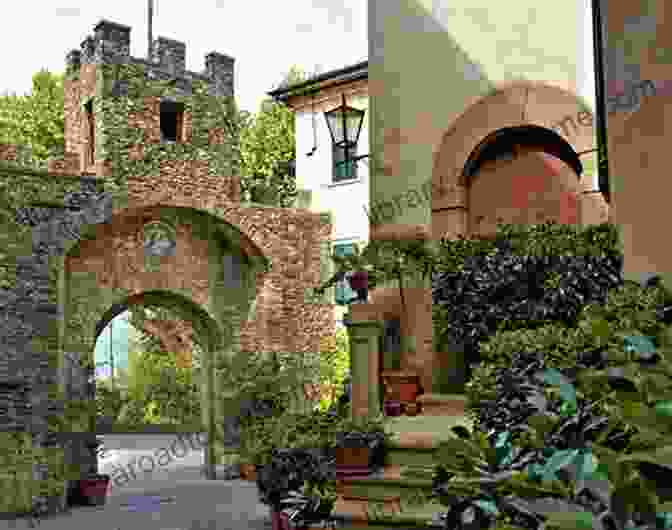 The Picturesque Town Of Barga, With Its Ancient Walls And Charming Churches Lands Of Tuscany: The Serchio Valley