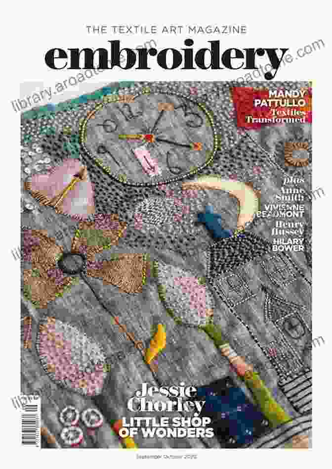 The Textile Art Magazine Embroidery Cover The Textile Art Magazine Embroidery