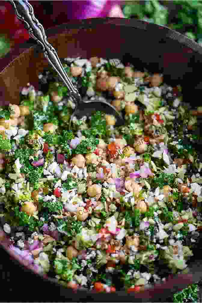 Vibrant Kale Salad With Quinoa, Vegetables, And A Zesty Dressing 222 Yummy Kale Recipes: An Inspiring Yummy Kale Cookbook For You