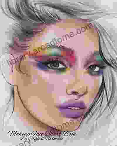 Makeup Face Chart Book: Filled With Different Face Templates For You To Practice On