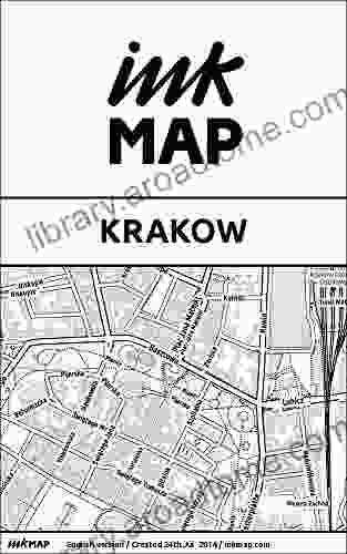 Krakow Inkmap Maps For EReaders Sightseeing Museums Going Out Hotels (English)