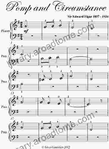 Pomp And Circumstance Elgar Beginner Piano Sheet Music