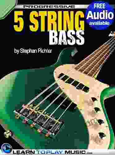 5 String Bass Guitar Lessons For Beginners: Teach Yourself How To Play Bass (Free Audio Available) (Progressive)